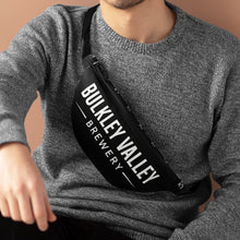 Load image into Gallery viewer, Black and White BVB Fanny Pack