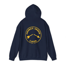 Load image into Gallery viewer, Broken Arrow Unisex Hooded Sweatshirt
